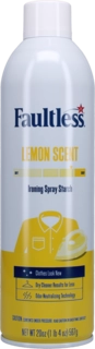 Faultless Lemon Scent Ironing Spray Starch