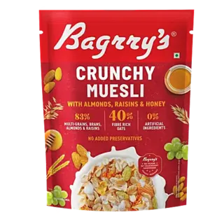 Bagrrys Crunchy Museli Almond Raisin & Honey