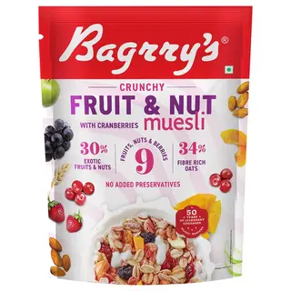 Bagrry's Crunchy Fruit & Nut Muesli with Cranberries