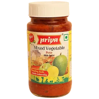 Priya Pickle - Mixed Vegetable With Garlic