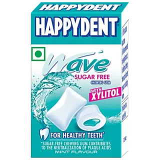 Happydent Wave Liquid Filled Chewing Gum - Peppermint Flavour