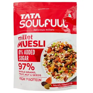 Tata Soulfull 0% Added Sugar Millet Muesli
