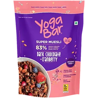 Yoga Bar Dark Chocolate & Cranberry Super Muesli