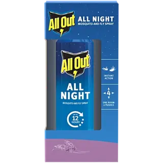 All Out All Night Mosquito & Fly Spray