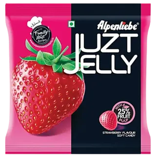 Alpenliebe Juzt Jelly Soft Candy - Strawberry Flavour