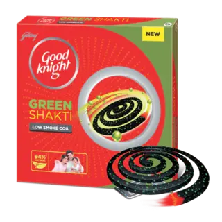 Good Knight Green Shakti Coil with low smoke
