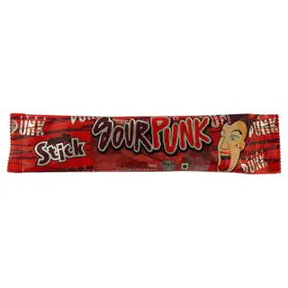 Sour Punk Strawberry Candy Stick