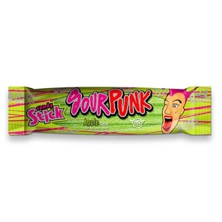 Sour Punk Candy Sticks in Apple Flavor