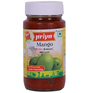 Priya Pickle - Mango Avakaya With Garlic