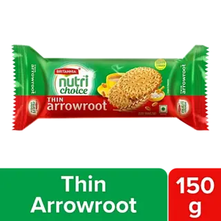 Britannia Nutri Choice Thin Arrowroot Biscuits