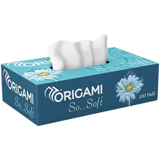 Origami 2 Ply Facial Tissue