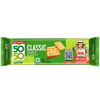 Britannia 50-50 Sweet & Salty Biscuits