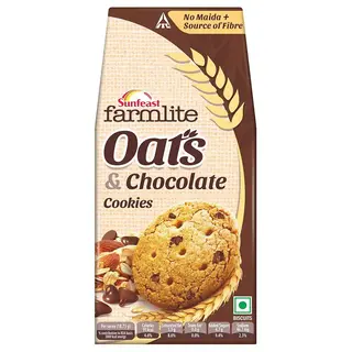 Sunfeast Farmlite Oats Cookies With Chocolate 