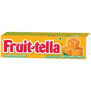 Fruit-Tella Chewy Toffee - Orange Flavour,