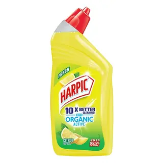 Harpic Organic Active Disinfectant Toilet Cleaner Liquid Citrus