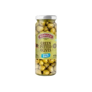 Borges Green Pitted Olives