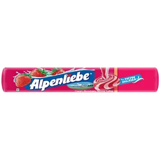 Alpenliebe Cream Strawberry Flavoured Toffee