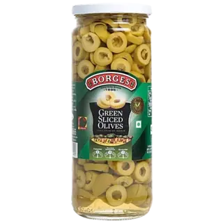 Borges Green Olives Sliced