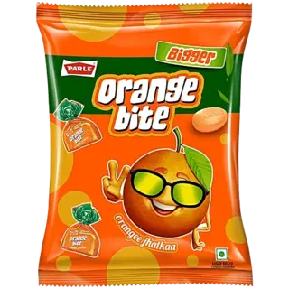 Parle Bigger Orange Bite Candy