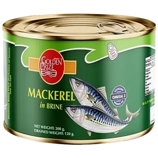Golden Prize Canned Mackerel In - Brine