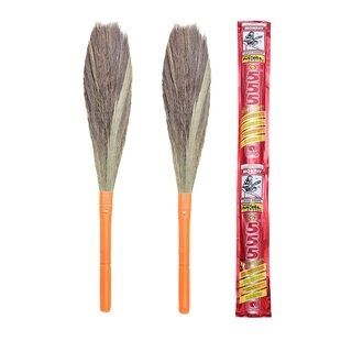 Monkey 555 Premium Plastic Natural Grass Floor Broom