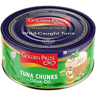 Golden Prize Tuna Chunks in Olive Oil
