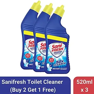 FRESH TOILET CLEANER 520ML X