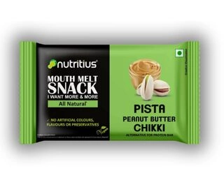 Nutritius Pista Peanut Butter Chikki