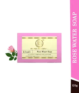 Khadi Natural Rosewater Soap