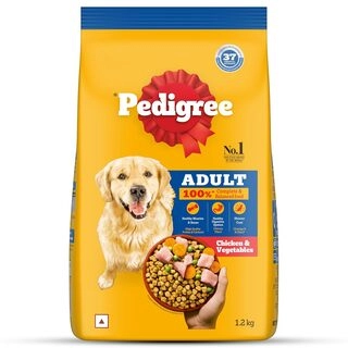 Pedigree Adult Dry Dog Food, Chicken & Vegetables