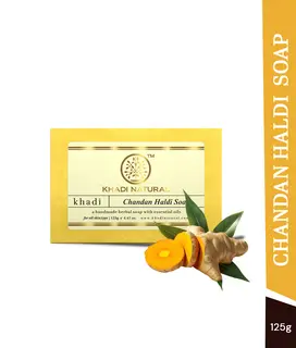 Khadi Natural Chandan Haldi Soap