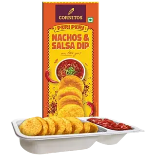 Cornitos Peri Peri Nachos & Salsa Dip Tray