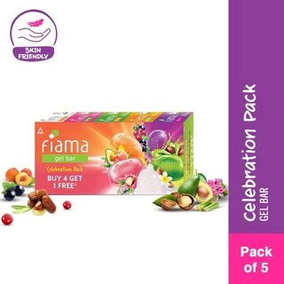 Fiama Soap Gel Bar Celebration Pack 