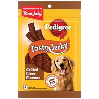 Pedigree Tasty Jerky Dog Treat - Grilled Liver Flavour