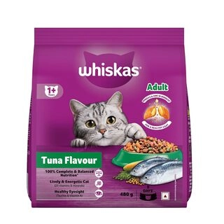 Whiskas Adult (1+ Years) Dry Cat Food, Tuna Flavour
