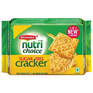 Britannia Nutri Choice Sugar Free Cracker Biscuits