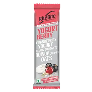 RiteBite Max Protein Yogurt Berry 4g Energy Bar
