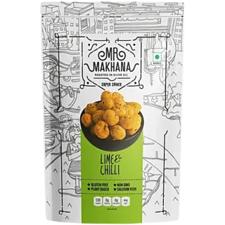Mr Makhana Super Snack Lime & Chilli