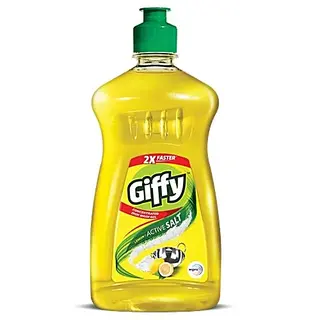 Giffy Dishwash Gel - Lemon & Active Salt