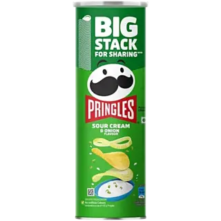 Pringles Sour Cream & Onion Flavour Potato Chips