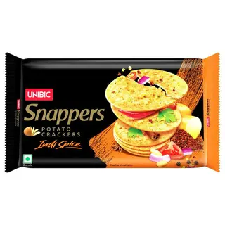 Unibic Snappers Indi Spice Potato Crackers