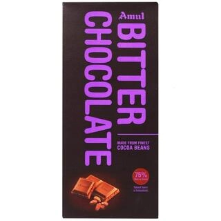 Amul Bitter Chocolate- 75% Rich In Cocoa