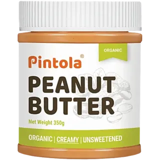 Pintola Peanut Butter - Organic, Unsweetened & Creamy