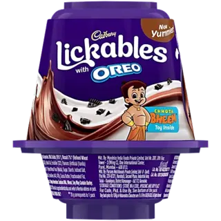 Cadbury Lickables Chocolate With Oreo