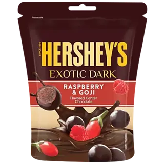 Hershey's Exotic Dark Chocolate Raspberry & Goji