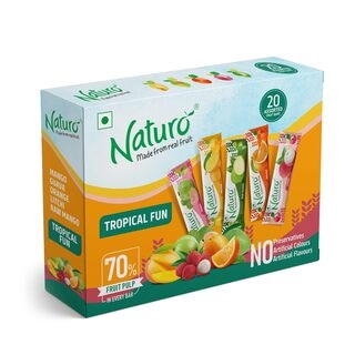 Naturo Tropical Fun Assorted Fruit Bars