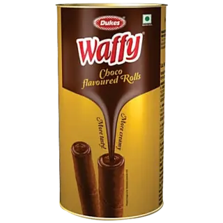 Dukes Waffy Choco Flavoured Rolls