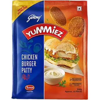Godrej Yummiez Chicken Burger Patty