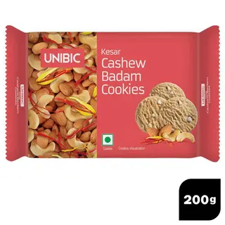 Unibic Kesar Cashew Badam Cookies