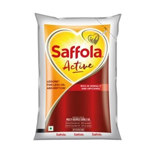 Saffola Active Rice Bran & Soya Bean Refined Oil